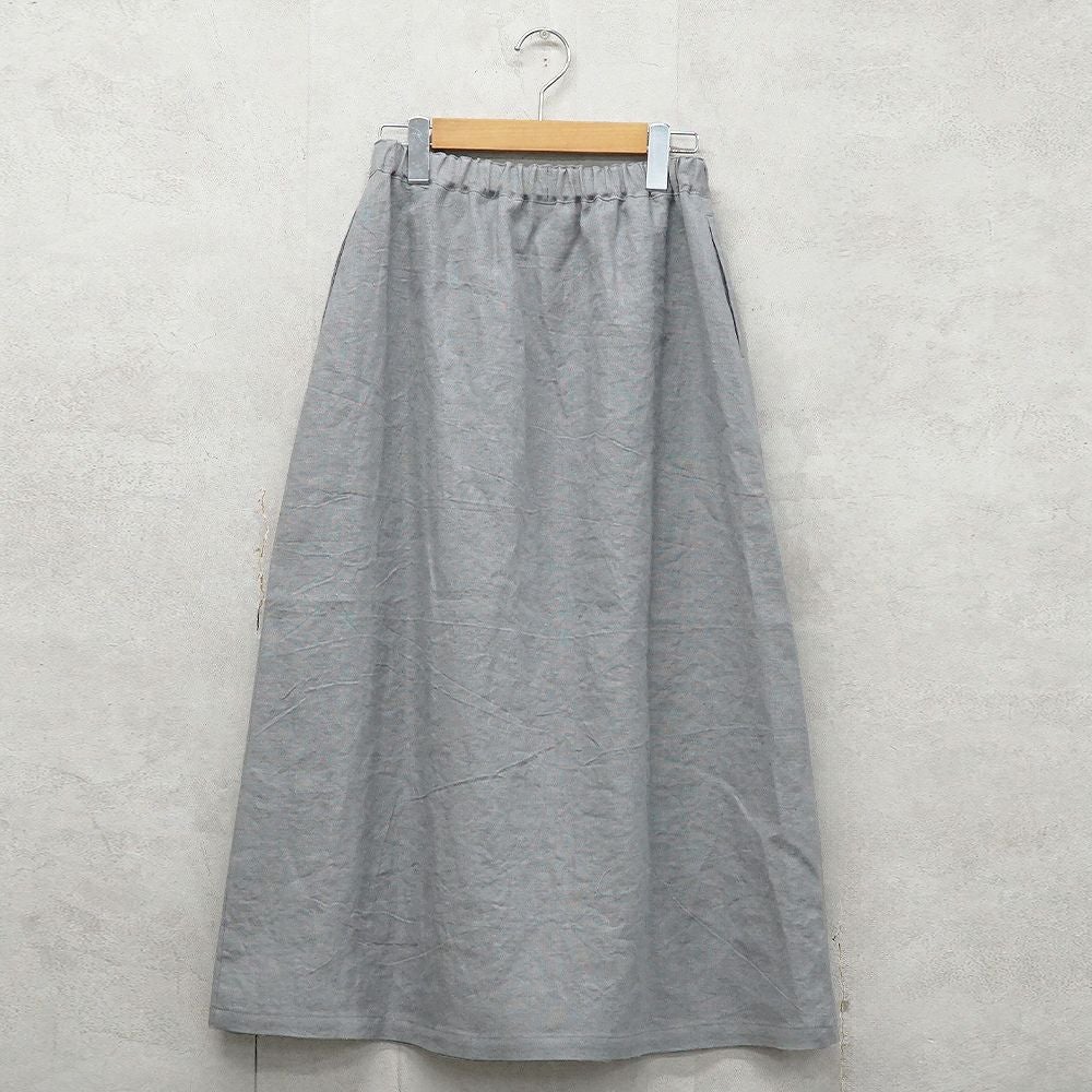 Branch m‘.,ブランチエム,ナチュラル,30代,40代,50代,60代,リネン,ゆったり,麻,スカート,リネンスカート,ナロースカート,