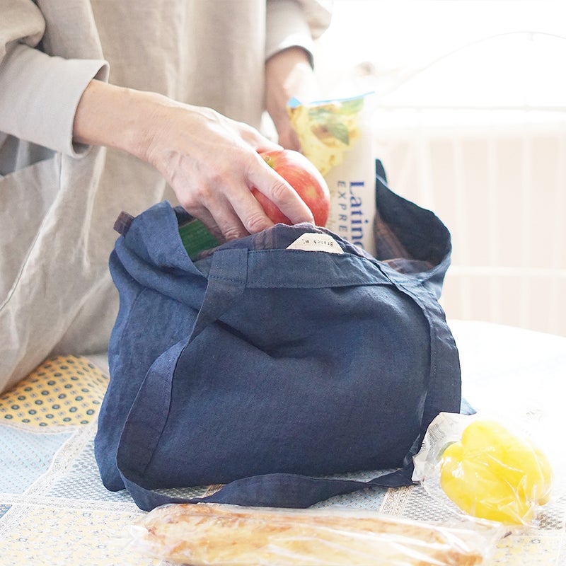 Branch m‘.,ブランチエム,ナチュラル,30代,40代,50代,60代,リネン,バッグ,トートバッグ,リネンバッグ,お買い物バッグ,リネントートバッグ,