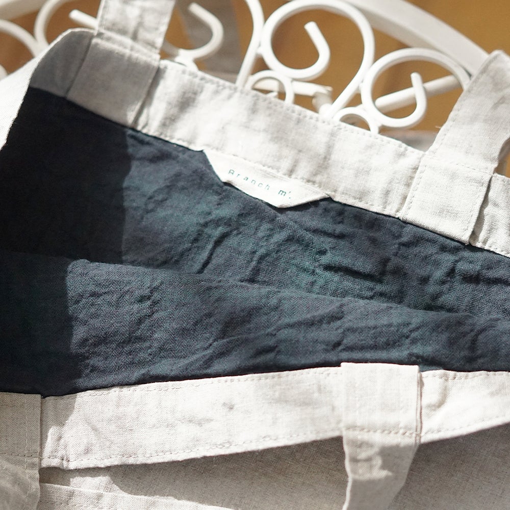 Branch m‘.,ブランチエム,ナチュラル,30代,40代,50代,60代,リネン,バッグ,トートバッグ,リネンバッグ,お買い物バッグ,リネントートバッグ,