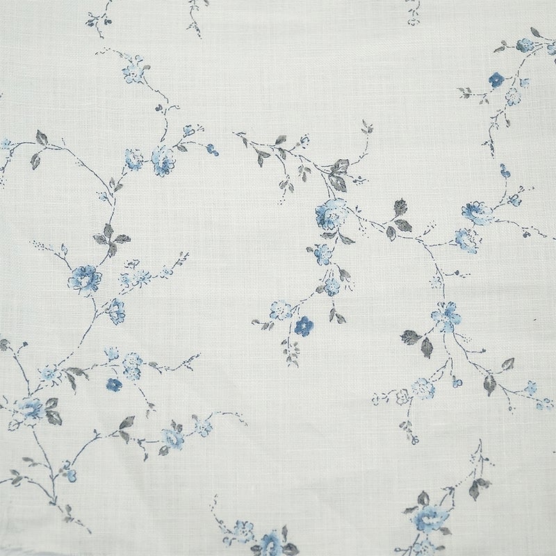 Branch m‘.,ブランチエム,ナチュラル,30代,40代,50代,60代,リネン,ゆったり,blouse,ブラウス,リネンブラウス,プルオーバー,プルオーバーブラウス,ギャザーブラウス,タックブラウス,7分袖,7分袖ブラウス,花柄,花柄ブラウス,