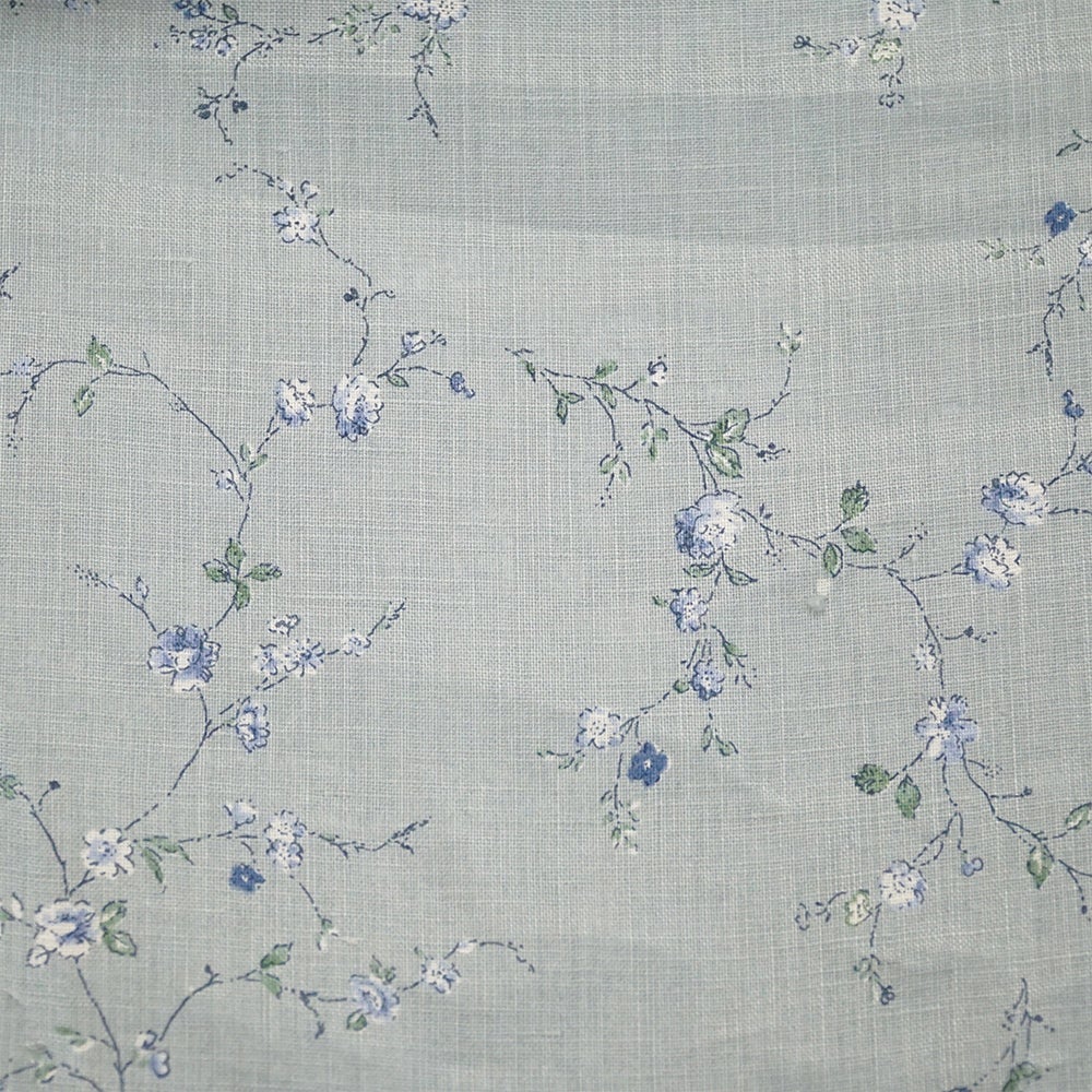 Branch m‘.,ブランチエム,ナチュラル,30代,40代,50代,60代,リネン,ゆったり,blouse,ブラウス,リネンブラウス,羽織,羽織ブラウス,花柄,花柄ブラウス,クルーネック,