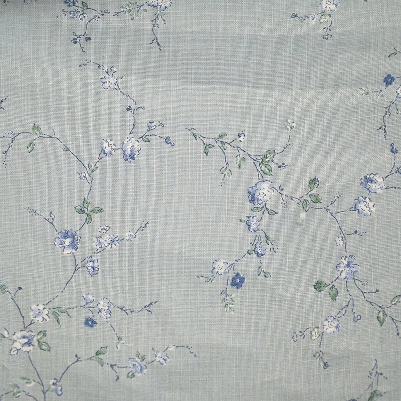 Branch m‘.,ブランチエム,ナチュラル,30代,40代,50代,60代,リネン,ゆったり,blouse,ブラウス,リネンブラウス,羽織,羽織ブラウス,花柄,花柄ブラウス,クルーネック,