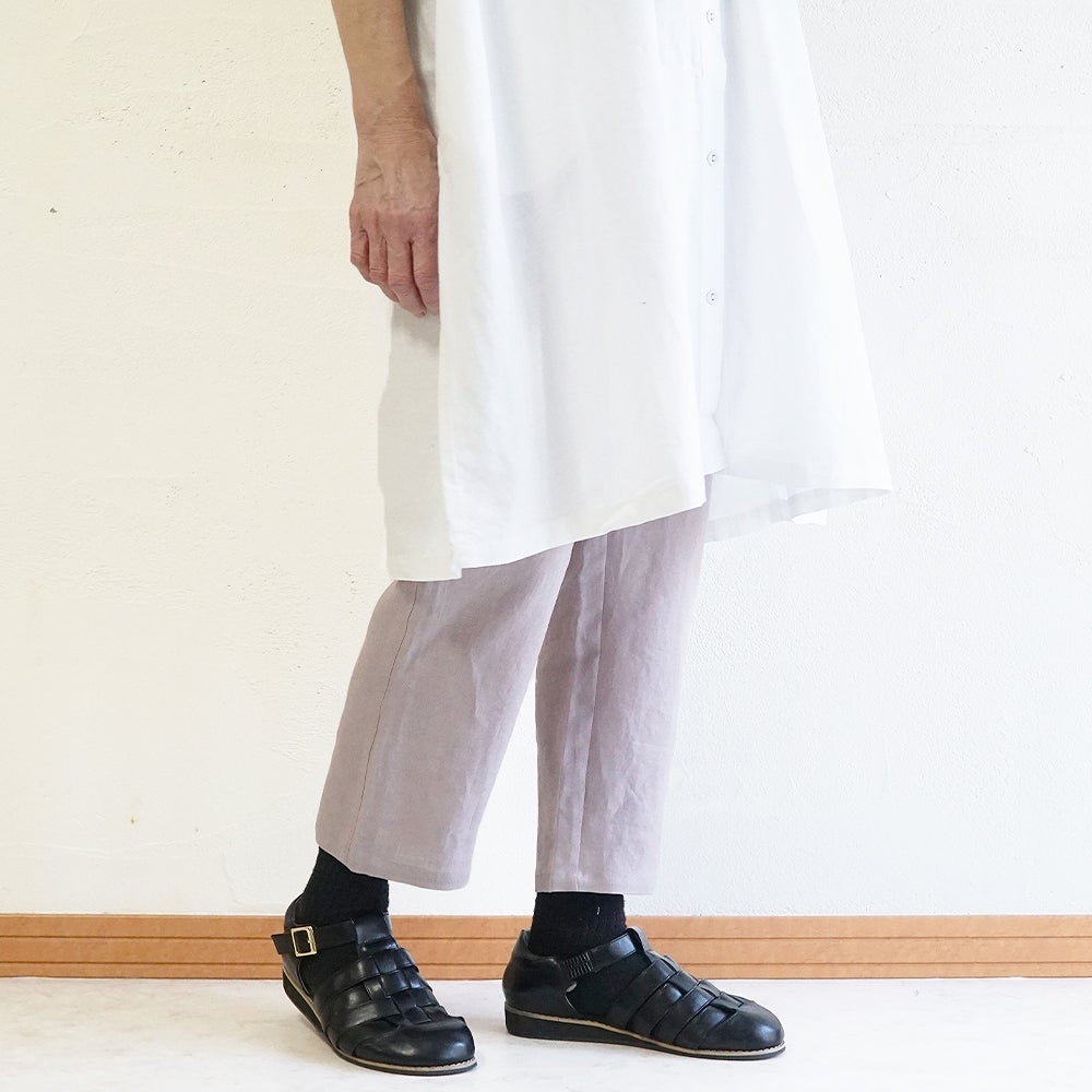 Branch m‘.,ブランチエム,ナチュラル,30代,40代,50代,60代,リネン,ゆったり,パンツ,リネンパンツ,スリムパンツ,ストレートパンツ,