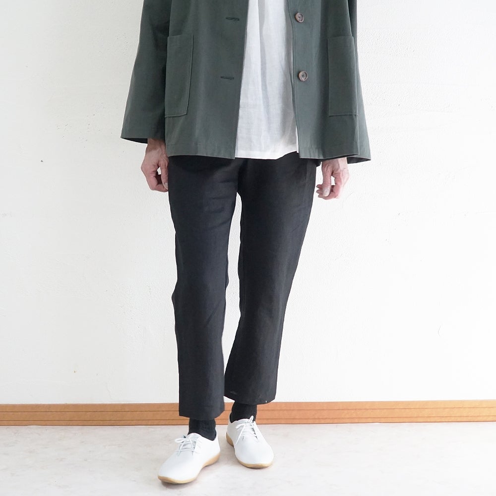 Branch m‘.,ブランチエム,ナチュラル,30代,40代,50代,60代,リネン,ゆったり,パンツ,リネンパンツ,スリムパンツ,ストレートパンツ,