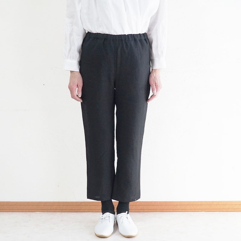 Branch m‘.,ブランチエム,ナチュラル,30代,40代,50代,60代,リネン,ゆったり,パンツ,リネンパンツ,スリムパンツ,ストレートパンツ,