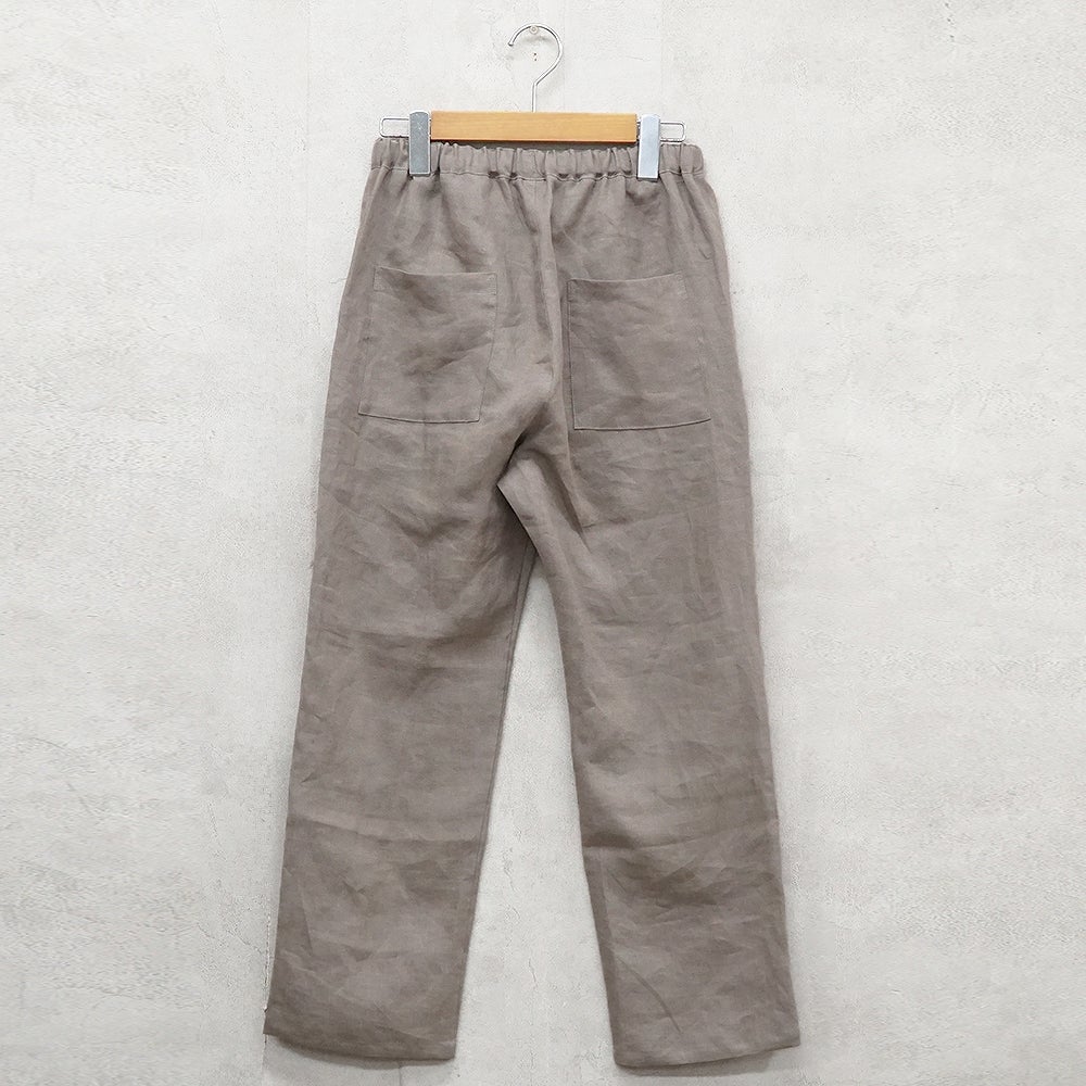 Branch m‘.,ブランチエム,ナチュラル,30代,40代,50代,60代,リネン,ゆったり,パンツ,リネンパンツ,スリムパンツ,ストレートパンツ,
