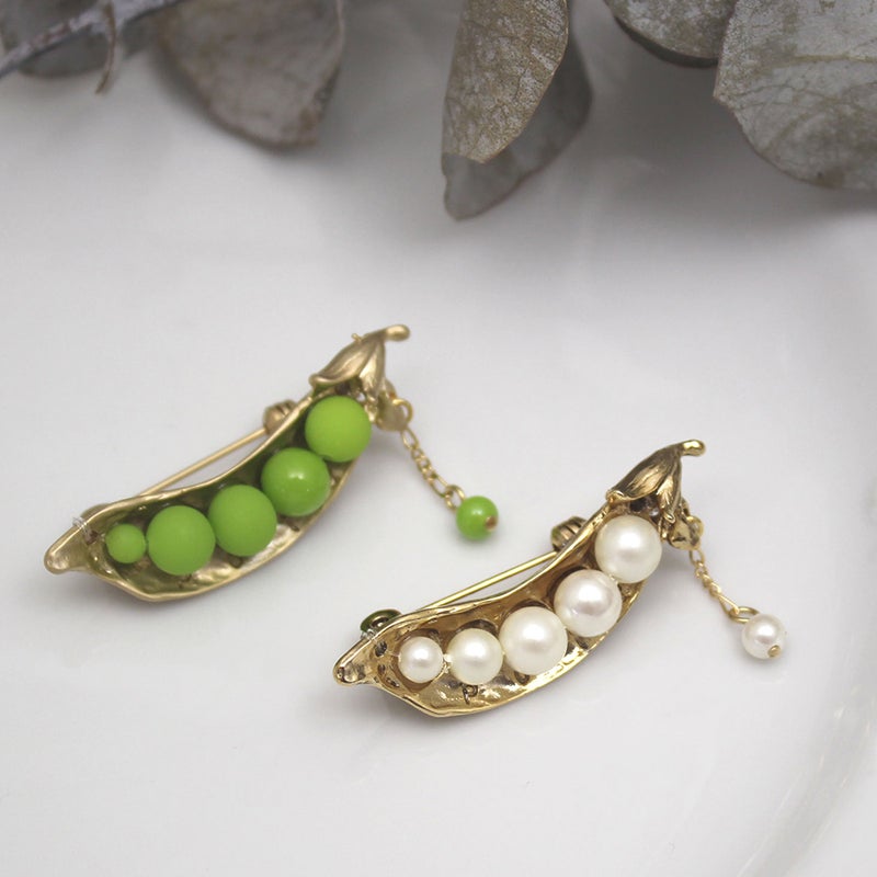 Branch m‘.,ブランチエム,ナチュラル,30代,40代,50代,60代,ブローチ,ルチカ,アクセサリー,豆