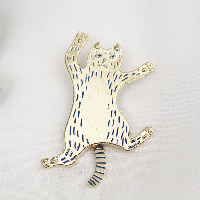 Branch m‘.,ブランチエム,ナチュラル,30代,40代,50代,60代,ブローチ,ルチカ,アクセサリー,猫,ねこ,ネコ