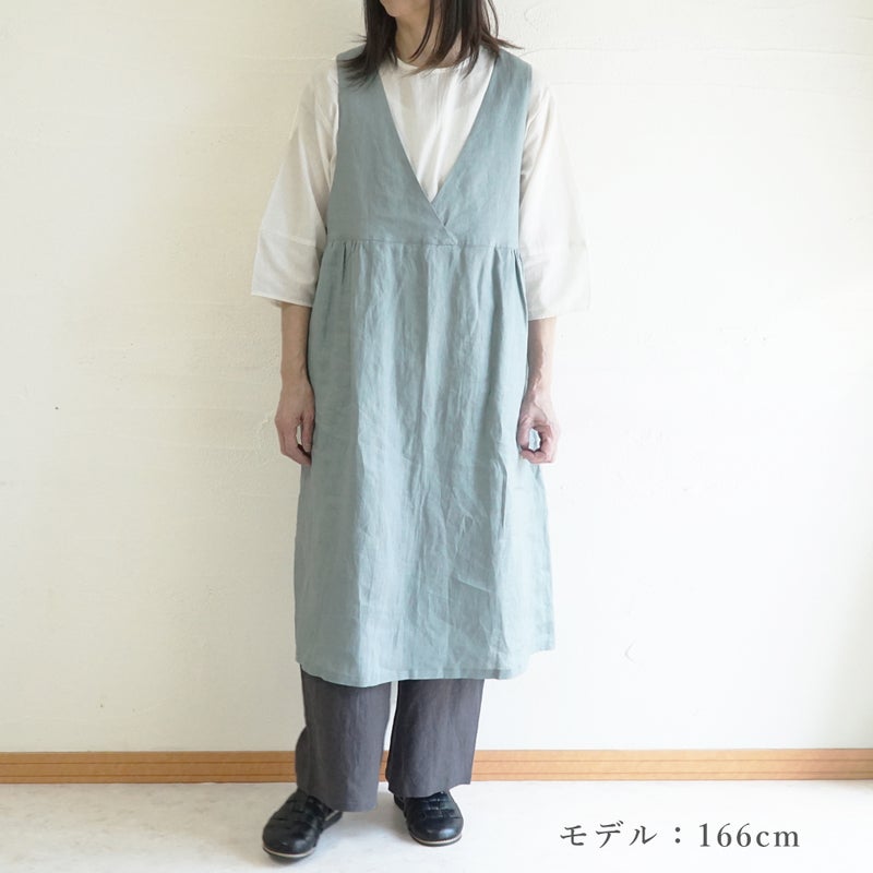 Branch m‘.,ブランチエム,ナチュラル,30代,40代,50代,60代,リネン,ゆったり,ワンピース,リネンワンピース,2wayワンピース,ノースリーブワンピース,2way,