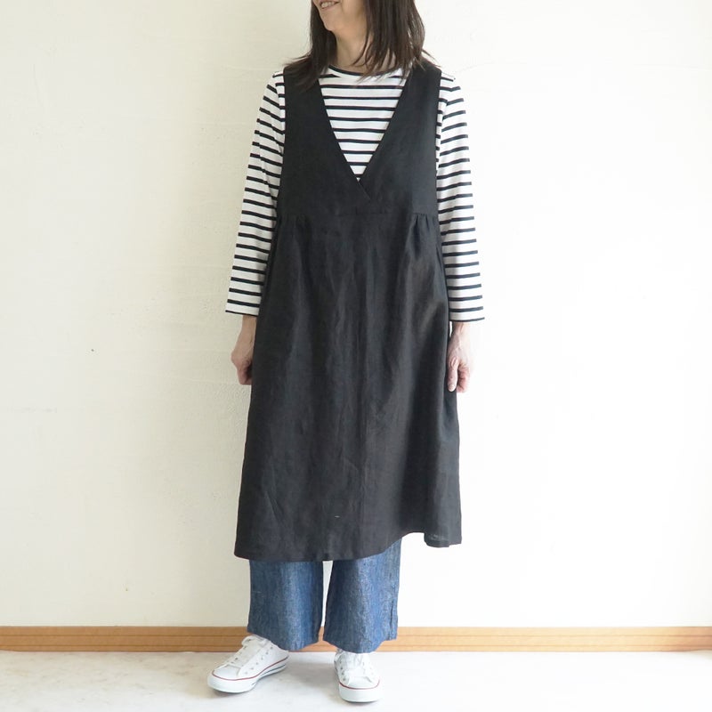 Branch m‘.,ブランチエム,ナチュラル,30代,40代,50代,60代,リネン,ゆったり,ワンピース,リネンワンピース,2wayワンピース,ノースリーブワンピース,2way,