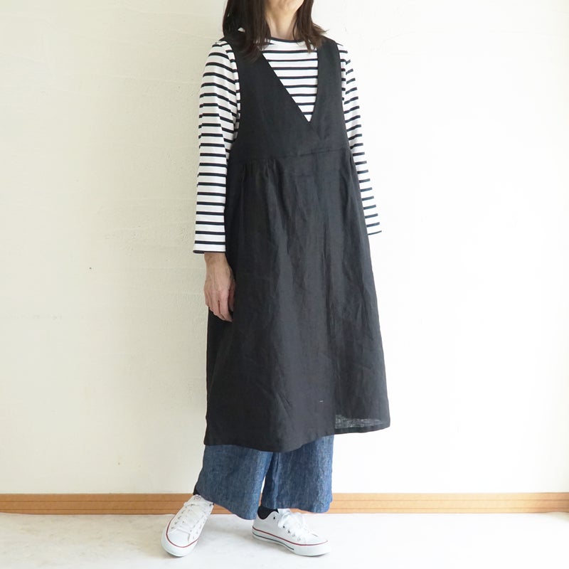 Branch m‘.,ブランチエム,ナチュラル,30代,40代,50代,60代,リネン,ゆったり,ワンピース,リネンワンピース,2wayワンピース,ノースリーブワンピース,2way,