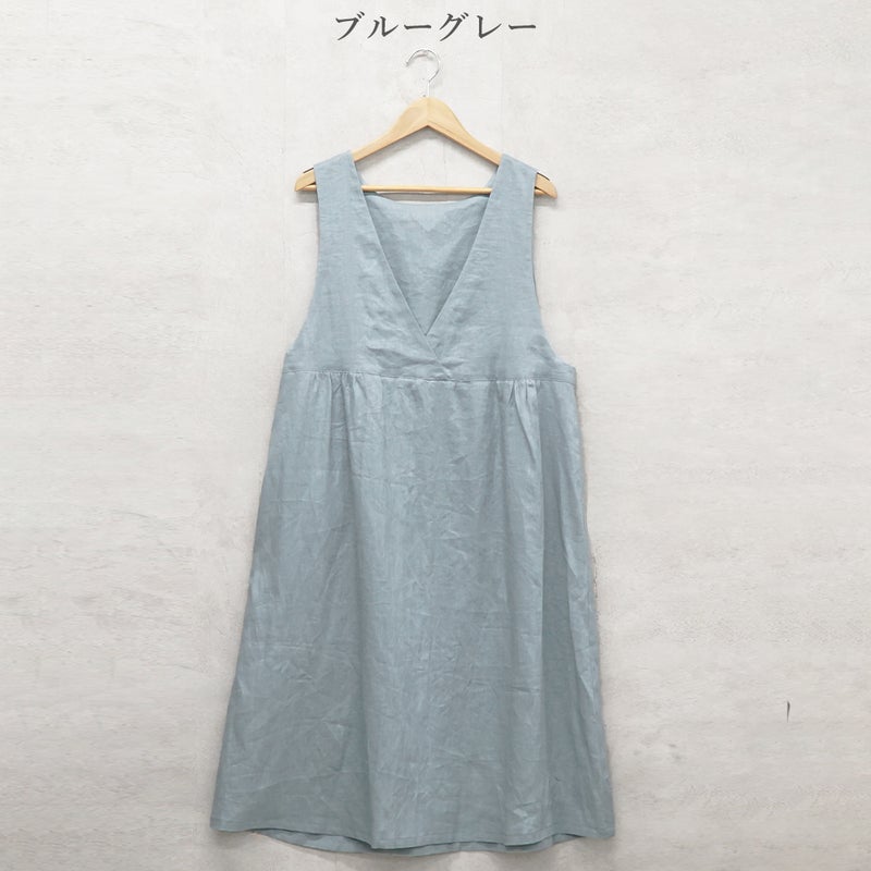 Branch m‘.,ブランチエム,ナチュラル,30代,40代,50代,60代,リネン,ゆったり,ワンピース,リネンワンピース,2wayワンピース,ノースリーブワンピース,2way,
