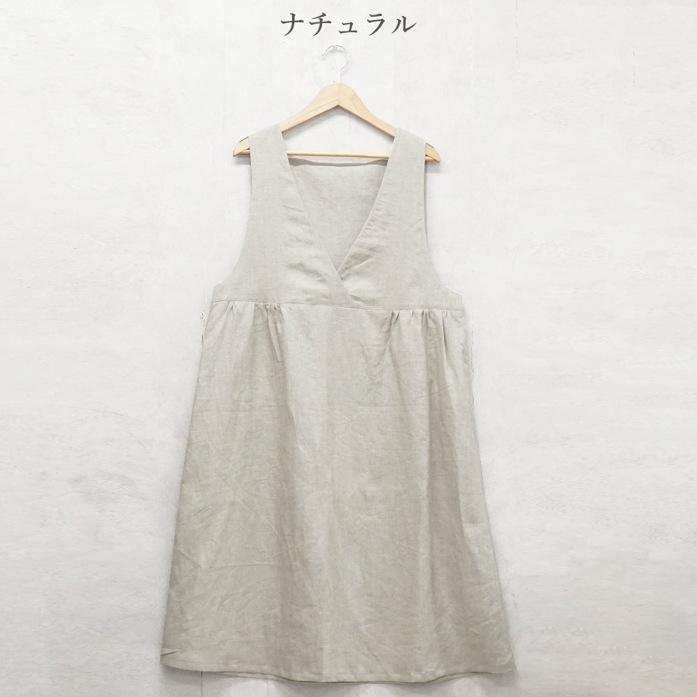 Branch m‘.,ブランチエム,ナチュラル,30代,40代,50代,60代,リネン,ゆったり,ワンピース,リネンワンピース,2wayワンピース,ノースリーブワンピース,2way,