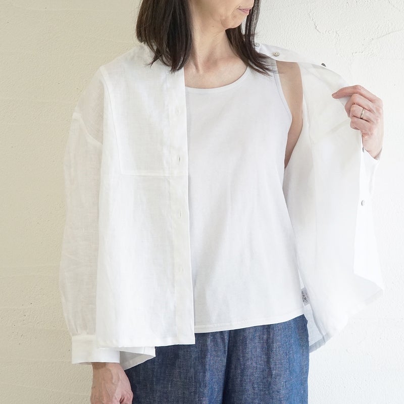 Branch m‘.,ブランチエム,ナチュラル,30代,40代,50代,60代,コットン,ゆったり,綿,タンクトップ,インナー