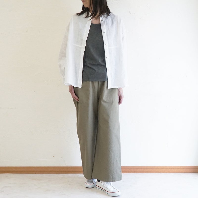 Branch m‘.,ブランチエム,ナチュラル,30代,40代,50代,60代,コットン,ゆったり,綿,タンクトップ,インナー