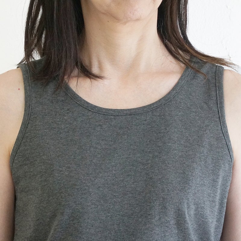 Branch m‘.,ブランチエム,ナチュラル,30代,40代,50代,60代,コットン,ゆったり,綿,タンクトップ,インナー
