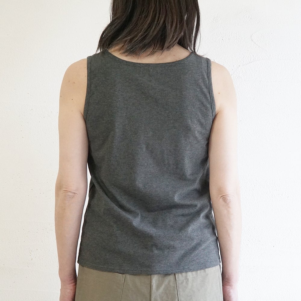 Branch m‘.,ブランチエム,ナチュラル,30代,40代,50代,60代,コットン,ゆったり,綿,タンクトップ,インナー
