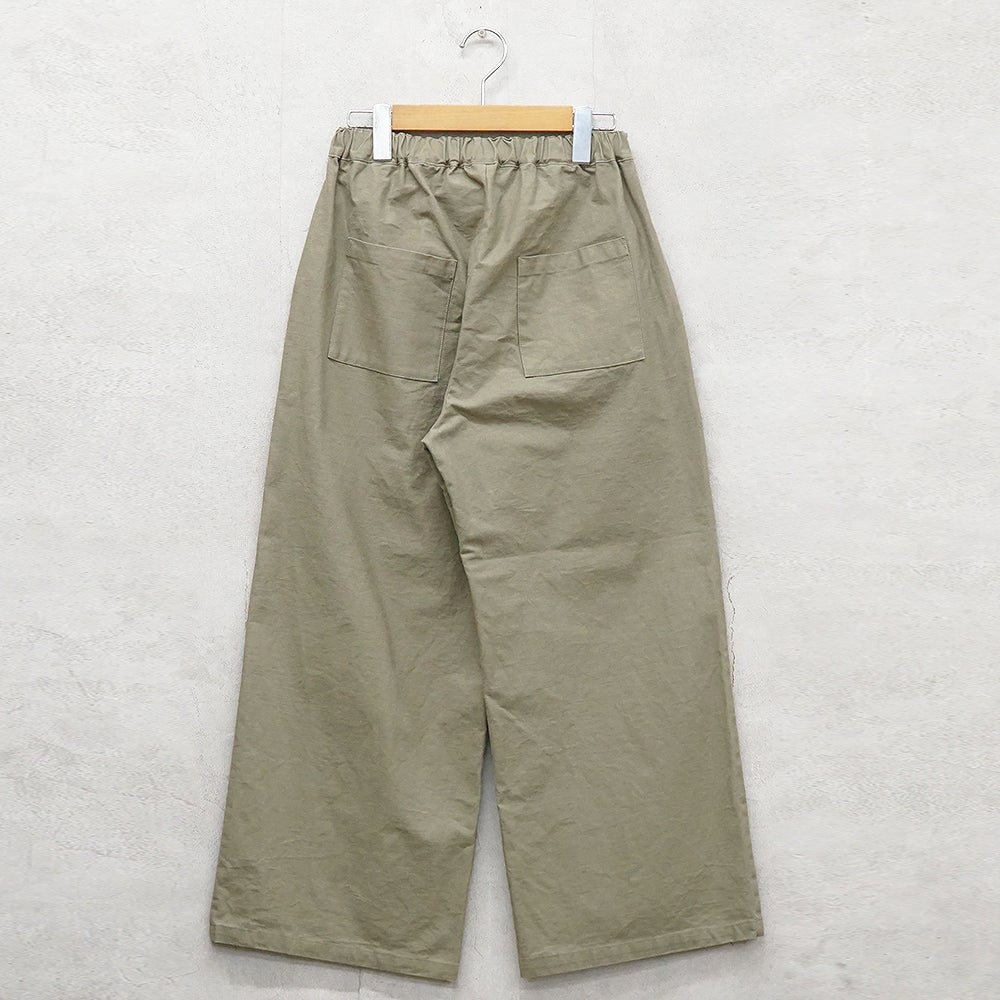 Branch m‘.,ブランチエム,ナチュラル,30代,40代,50代,60代,コットン,ゆったり,綿,パンツ,ベイカーパンツ,ストレートパンツ,ワイドストレートパンツ