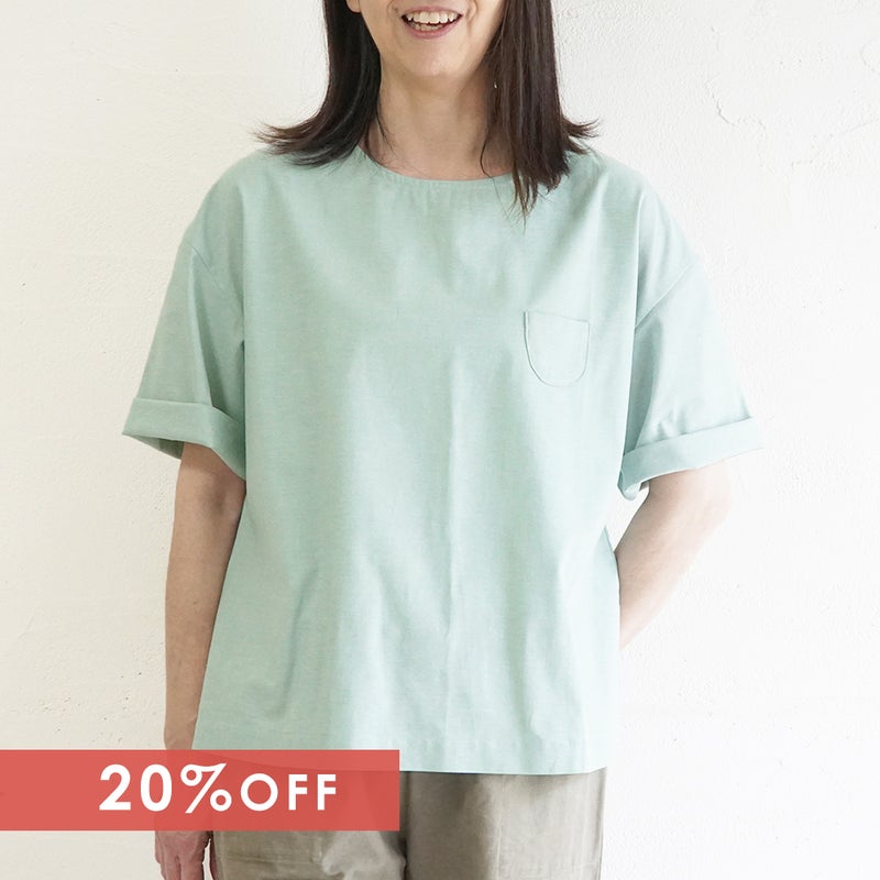 Branch m‘.,ブランチエム,ナチュラル,30代,40代,50代,60代,リネン,ゆったり,blouse,ブラウス,コットンブラウス,プルオーバー,プルオーバーブラウス,Tシャツ,