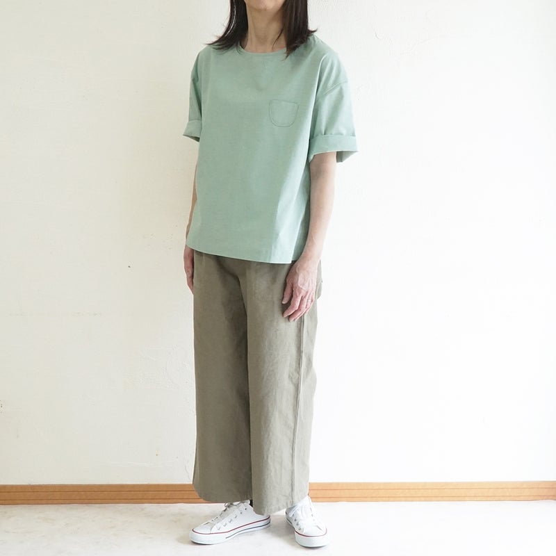 Branch m‘.,ブランチエム,ナチュラル,30代,40代,50代,60代,リネン,ゆったり,blouse,ブラウス,コットンブラウス,プルオーバー,プルオーバーブラウス,Tシャツ,