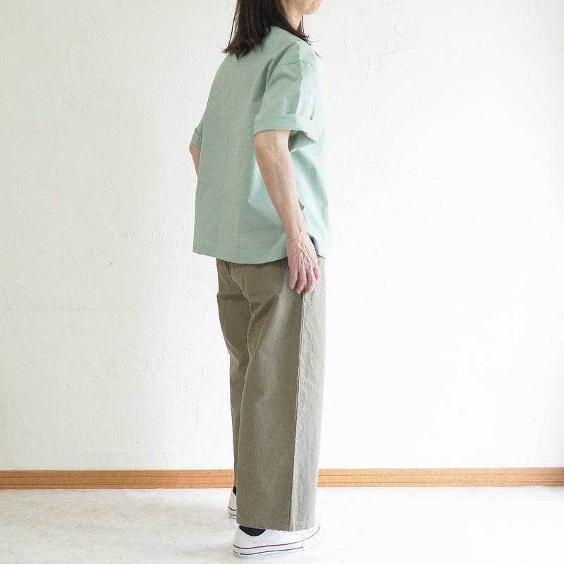 Branch m‘.,ブランチエム,ナチュラル,30代,40代,50代,60代,リネン,ゆったり,blouse,ブラウス,コットンブラウス,プルオーバー,プルオーバーブラウス,Tシャツ,