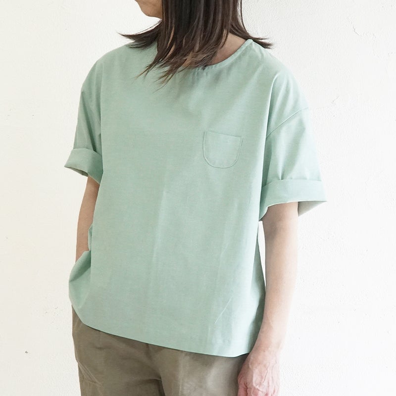 Branch m‘.,ブランチエム,ナチュラル,30代,40代,50代,60代,リネン,ゆったり,blouse,ブラウス,コットンブラウス,プルオーバー,プルオーバーブラウス,Tシャツ,