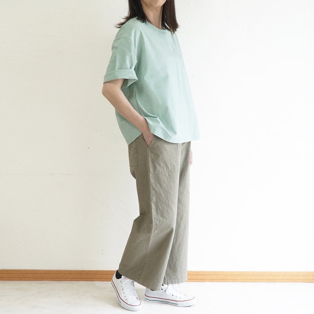 Branch m‘.,ブランチエム,ナチュラル,30代,40代,50代,60代,リネン,ゆったり,blouse,ブラウス,コットンブラウス,プルオーバー,プルオーバーブラウス,Tシャツ,