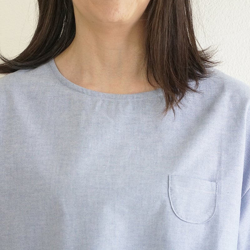 Branch m‘.,ブランチエム,ナチュラル,30代,40代,50代,60代,リネン,ゆったり,blouse,ブラウス,コットンブラウス,プルオーバー,プルオーバーブラウス,Tシャツ,