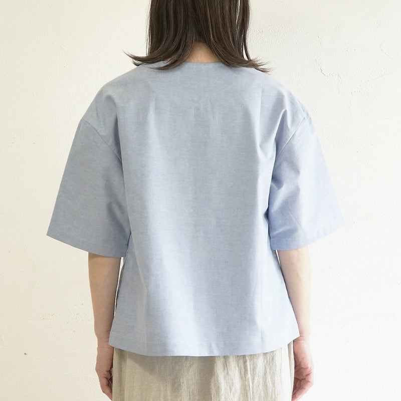 Branch m‘.,ブランチエム,ナチュラル,30代,40代,50代,60代,リネン,ゆったり,blouse,ブラウス,コットンブラウス,プルオーバー,プルオーバーブラウス,Tシャツ,