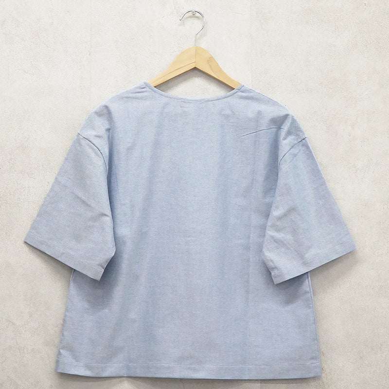 Branch m‘.,ブランチエム,ナチュラル,30代,40代,50代,60代,リネン,ゆったり,blouse,ブラウス,コットンブラウス,プルオーバー,プルオーバーブラウス,Tシャツ,