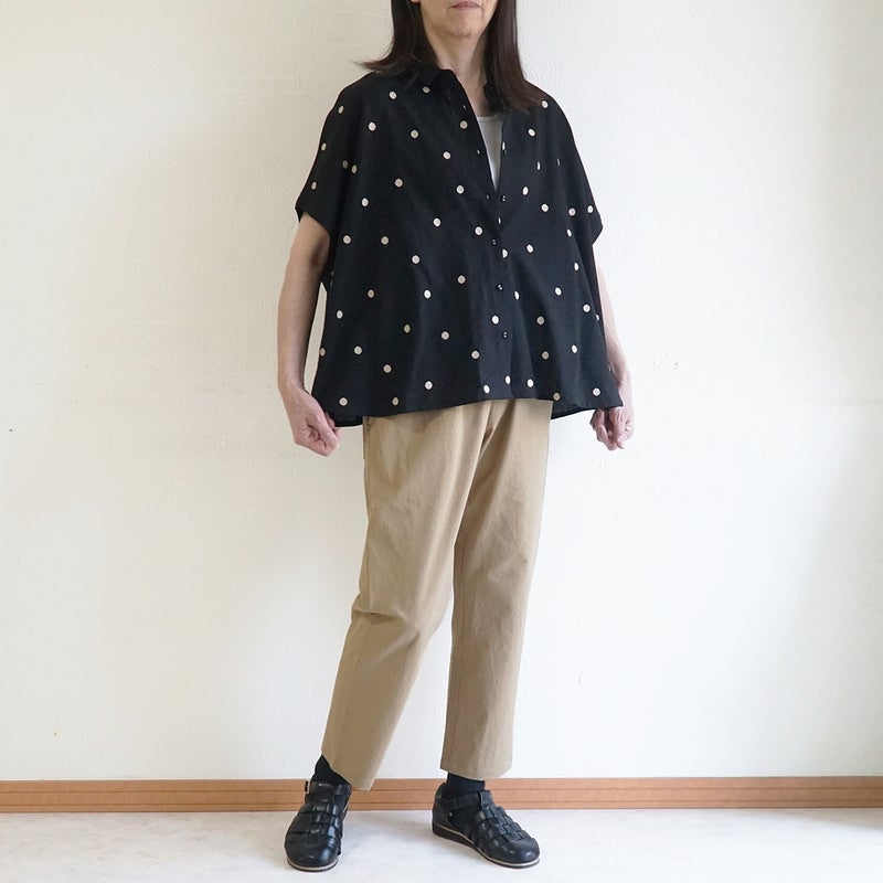 Branch m‘.,ブランチエム,ナチュラル,30代,40代,50代,60代,リネン,ゆったり,麻,コットンリネン,綿麻,パンツ,テーパードパンツ,テーパード,