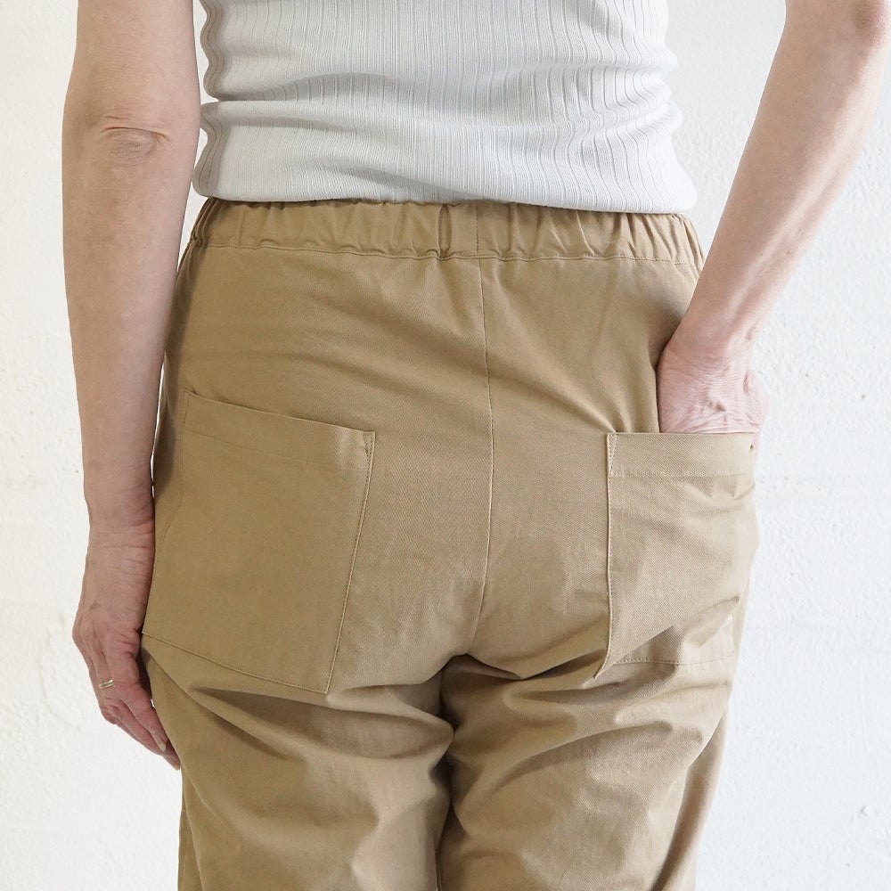 Branch m‘.,ブランチエム,ナチュラル,30代,40代,50代,60代,リネン,ゆったり,麻,コットンリネン,綿麻,パンツ,テーパードパンツ,テーパード,