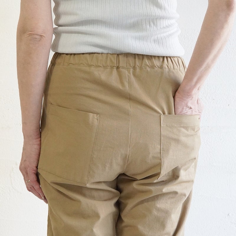 Branch m‘.,ブランチエム,ナチュラル,30代,40代,50代,60代,リネン,ゆったり,麻,コットンリネン,綿麻,パンツ,テーパードパンツ,テーパード,