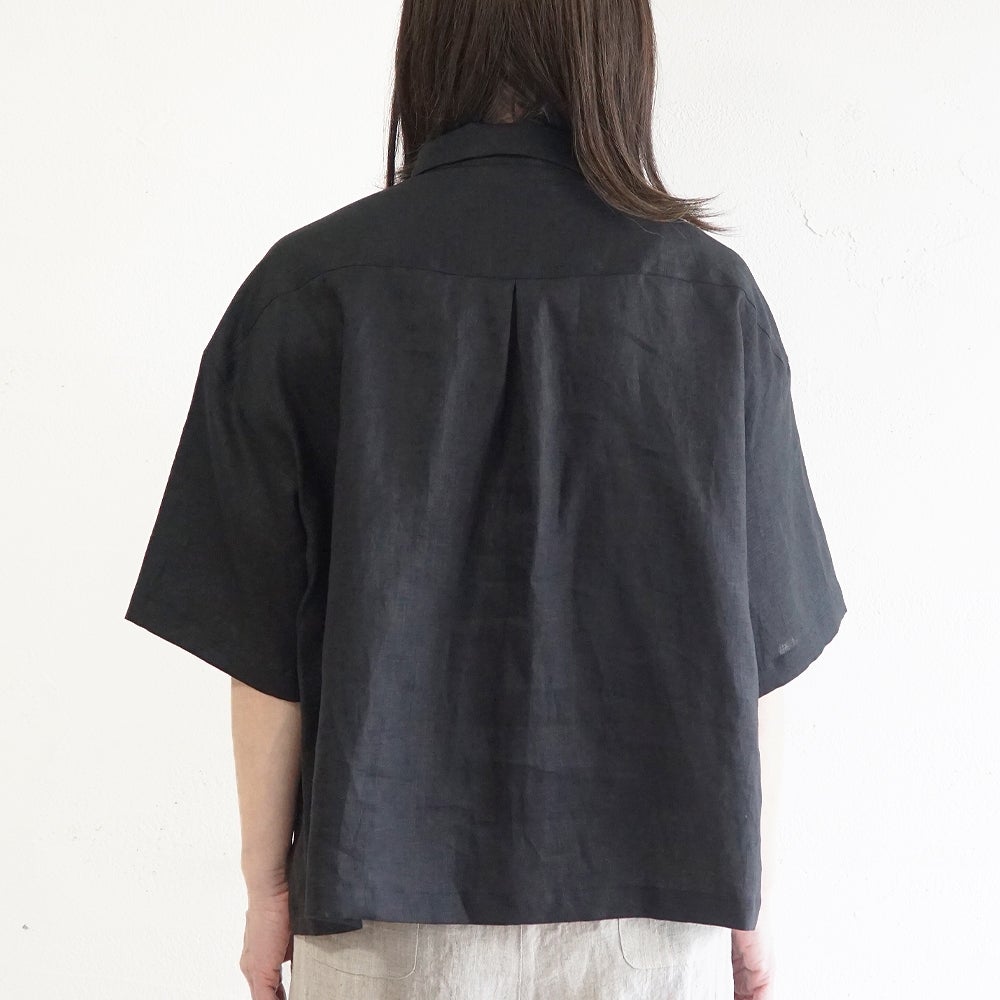 Branch m‘.,ブランチエム,ナチュラル,30代,40代,50代,60代,リネン,ゆったり,麻,シャツ,リネンシャツ,リネンブラウス,ブラウス,ビッグシャツ,オーバーサイズ