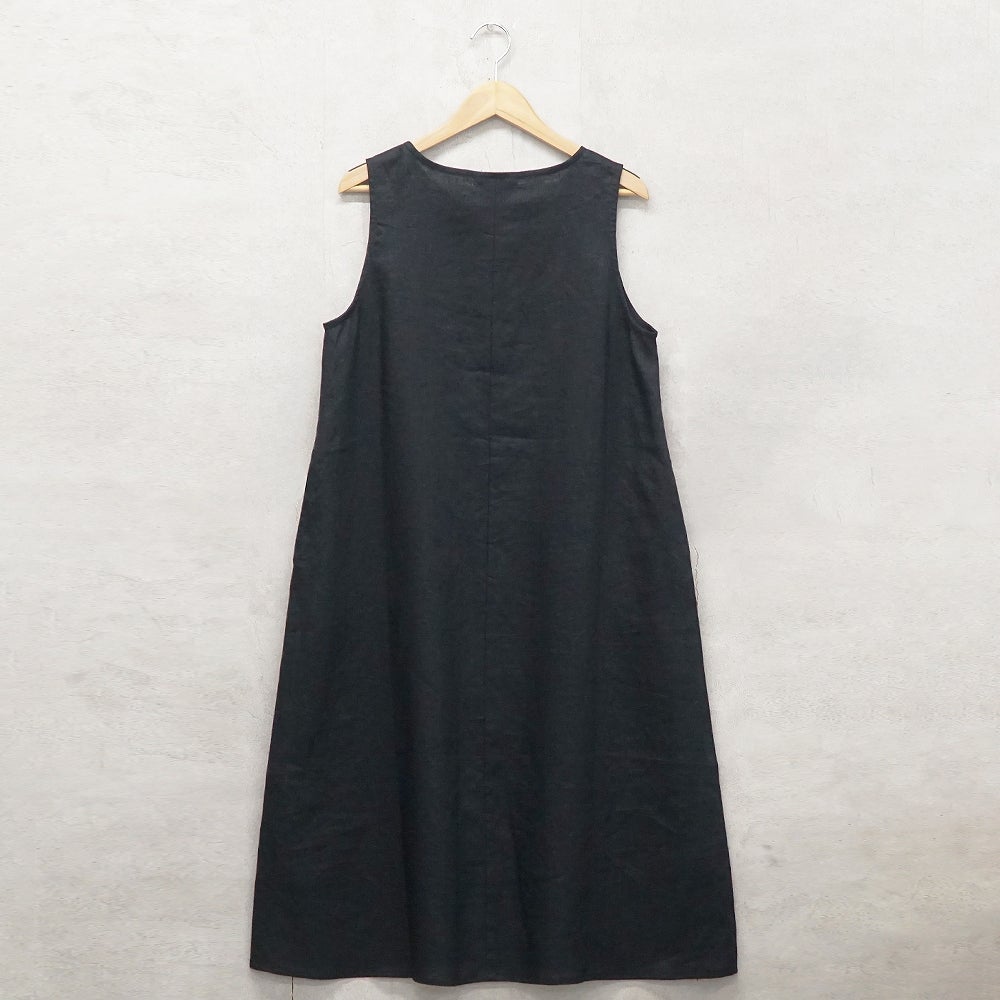 Branch m‘.,ブランチエム,ナチュラル,30代,40代,50代,60代,リネン,ゆったり,麻,ワンピース,リネンワンピース,ノースリーブワンピース