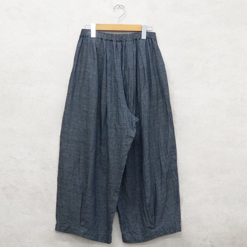 Branch m‘.,ブランチエム,ナチュラル,30代,40代,50代,60代,コーデセット,コーディネートセット,セット売り,ゆったり,リネン,ブラウス,リネンブラウス,ドルマンブラウス,デニム,デニムパンツ,バルーンパンツ,フィグパンツ