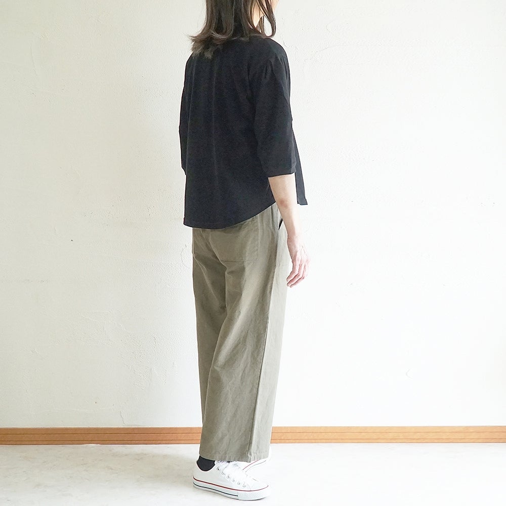 Branch m‘.,ブランチエム,ナチュラル,30代,40代,50代,60代,コーデセット,コーディネートセット,セット売り,ゆったり,Tシャツ,カットソー,ベイカーパンツ,ストレートパンツ,ワイドストレートパンツ