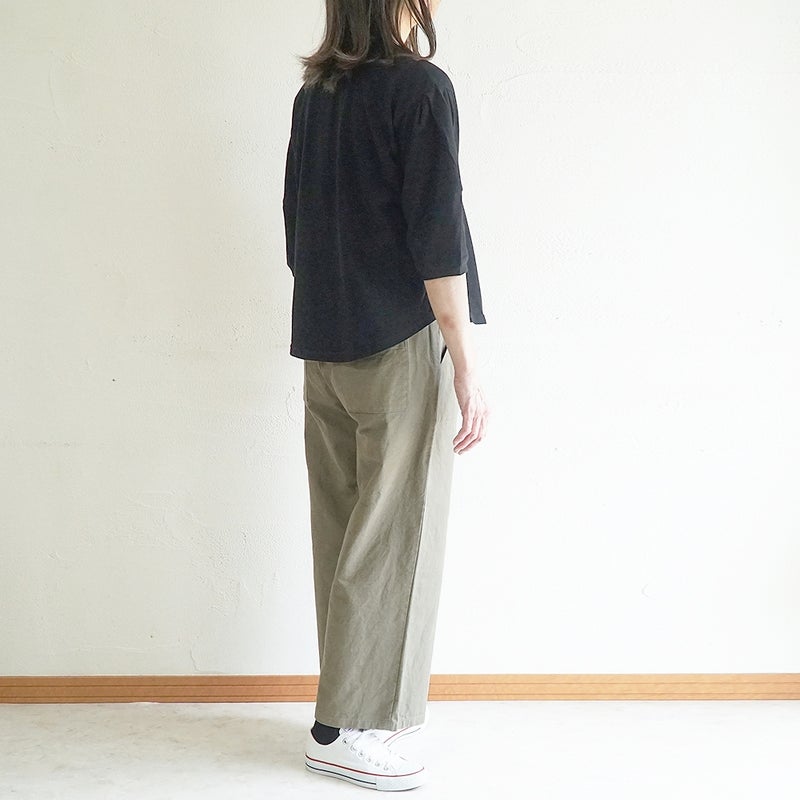 Branch m‘.,ブランチエム,ナチュラル,30代,40代,50代,60代,コーデセット,コーディネートセット,セット売り,ゆったり,Tシャツ,カットソー,ベイカーパンツ,ストレートパンツ,ワイドストレートパンツ