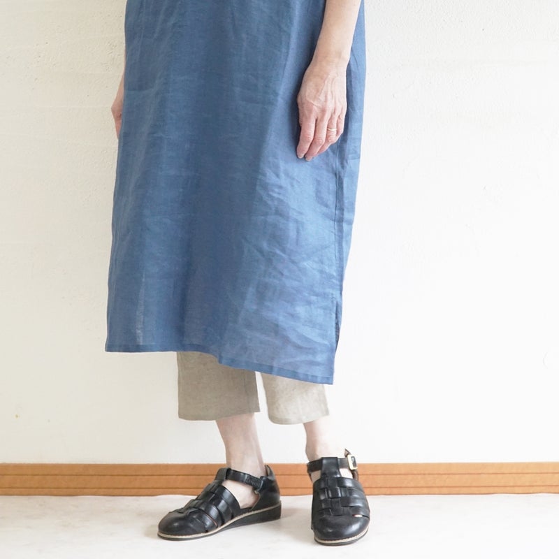 Branch m‘.,ブランチエム,ナチュラル,30代,40代,50代,60代,リネン,ゆったり,pants,パンツ,リネンパンツ,クロップドパンツ,インナーパンツ,ぺチパンツ,アンダーパンツ,