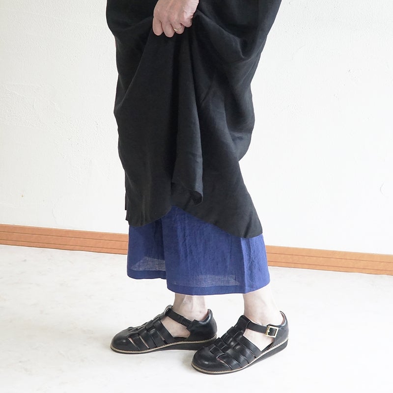 Branch m‘.,ブランチエム,ナチュラル,30代,40代,50代,60代,リネン,ゆったり,パンツ,リネンパンツ,ワイドストレートパンツ,ワイドパンツ,ぺチパンツ,インナーパンツ,アンダーパンツ