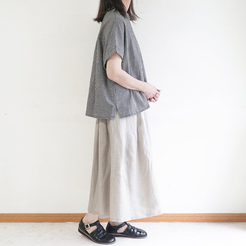 Branch m‘.,ブランチエム,ナチュラル,30代,40代,50代,60代,リネン,ゆったり,ブラウス,リネンブラウス,ドルマンブラウス,