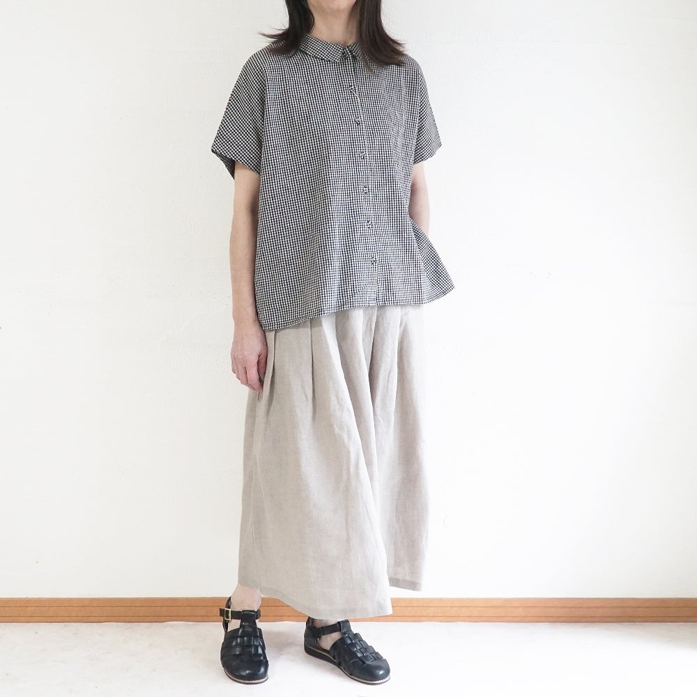 Branch m‘.,ブランチエム,ナチュラル,30代,40代,50代,60代,リネン,ゆったり,ブラウス,リネンブラウス,ドルマンブラウス,