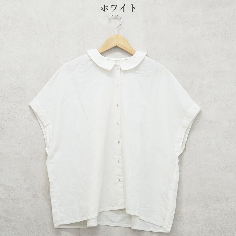 Branch m‘.,ブランチエム,ナチュラル,30代,40代,50代,60代,リネン,ゆったり,ブラウス,リネンブラウス,ドルマンブラウス,