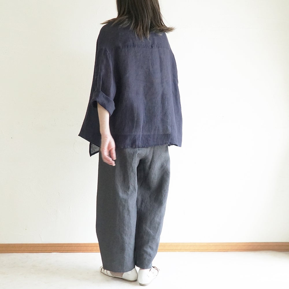 Branch m‘.,ブランチエム,ナチュラル,30代,40代,50代,60代,コーデセット,コーディネートセット,セット売り,ゆったり,リネン,カーディガン,リネンカーディガン,羽織,ストール,リネンストール,リネンガーゼ,トッパー,トッパーカーディガン,コクーンパンツ,リネンパンツ,パンツ,