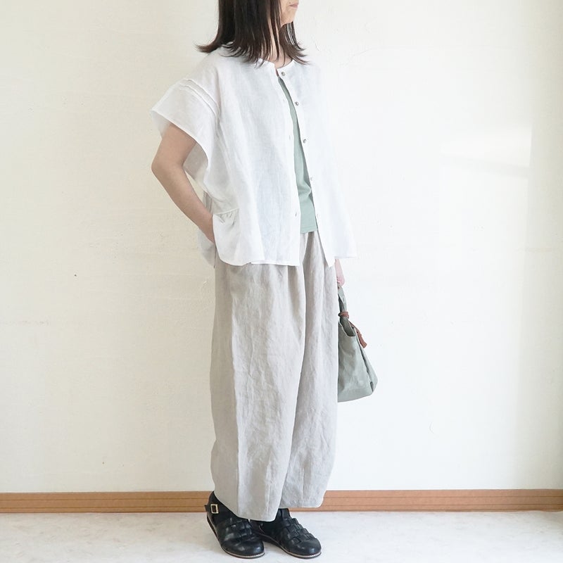 Branch m‘.,ブランチエム,ナチュラル,30代,40代,50代,60代,リネン,麻,ゆったり,パンツ,デニム,リネンパンツ ,ワイドパンツ,コクーンパンツ,バルーンパンツ,
