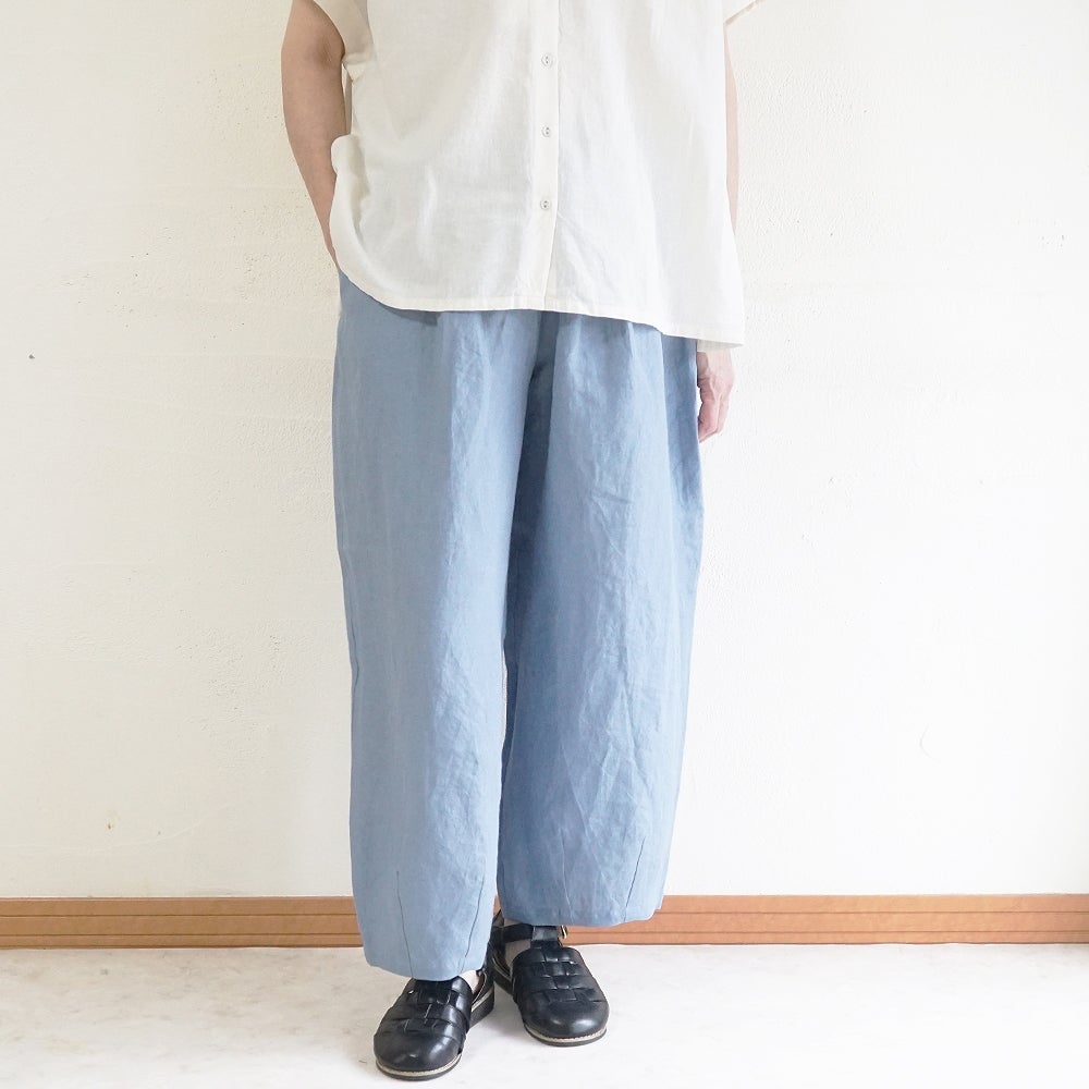 Branch m‘.,ブランチエム,ナチュラル,30代,40代,50代,60代,リネン,麻,ゆったり,パンツ,デニム,リネンパンツ ,ワイドパンツ,コクーンパンツ,バルーンパンツ,