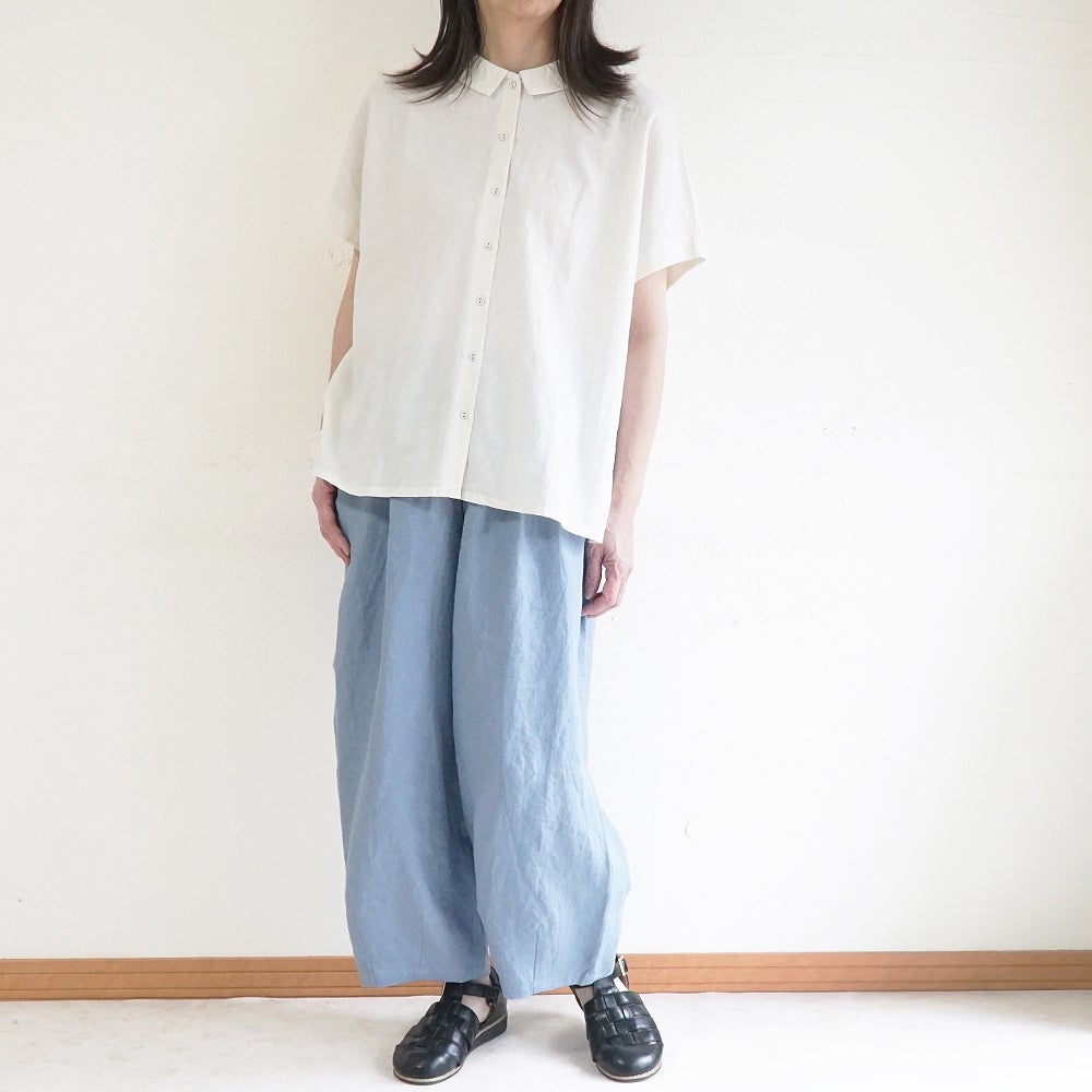 Branch m‘.,ブランチエム,ナチュラル,30代,40代,50代,60代,リネン,麻,ゆったり,パンツ,デニム,リネンパンツ ,ワイドパンツ,コクーンパンツ,バルーンパンツ,