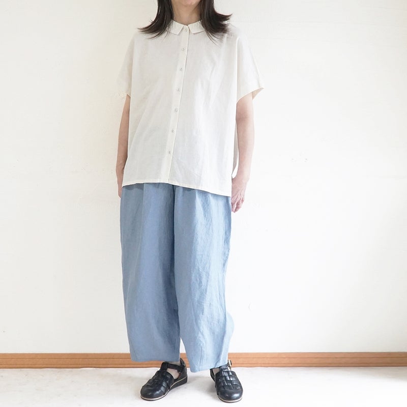 Branch m‘.,ブランチエム,ナチュラル,30代,40代,50代,60代,リネン,麻,ゆったり,パンツ,デニム,リネンパンツ ,ワイドパンツ,コクーンパンツ,バルーンパンツ,