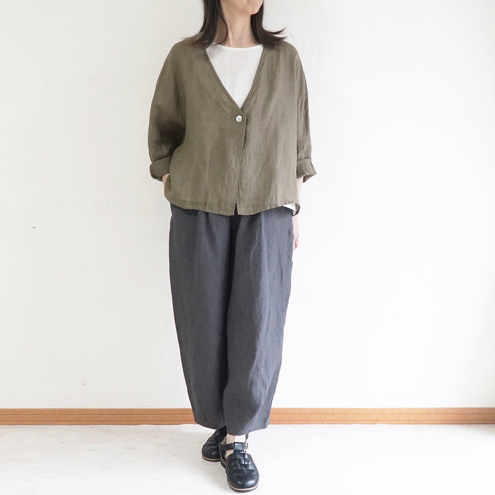 Branch m‘.,ブランチエム,ナチュラル,30代,40代,50代,60代,リネン,麻,ゆったり,パンツ,デニム,リネンパンツ ,ワイドパンツ,コクーンパンツ,バルーンパンツ,