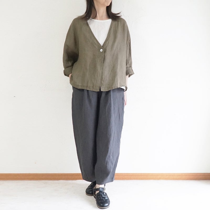 Branch m‘.,ブランチエム,ナチュラル,30代,40代,50代,60代,リネン,麻,ゆったり,パンツ,デニム,リネンパンツ ,ワイドパンツ,コクーンパンツ,バルーンパンツ,